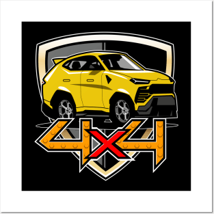 Urus 4x4 Posters and Art